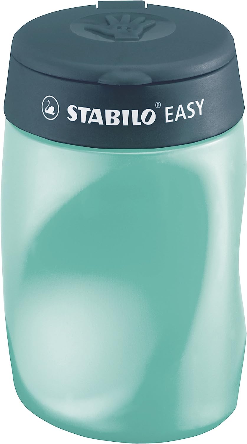 Ascutitoare - EASYsharpener, pentru dreptaci, dubla, petrol | Stabilo - 4 | YEO