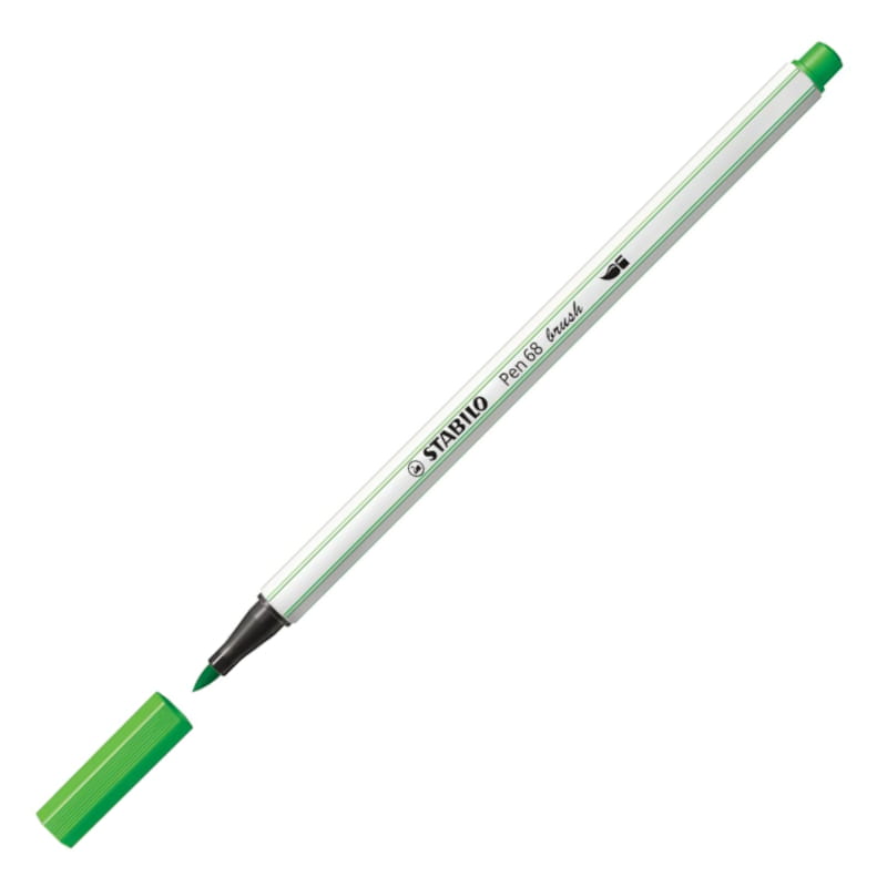 Carioca tip pensula - Verde inchis - Pen 68 Brush | Stabilo