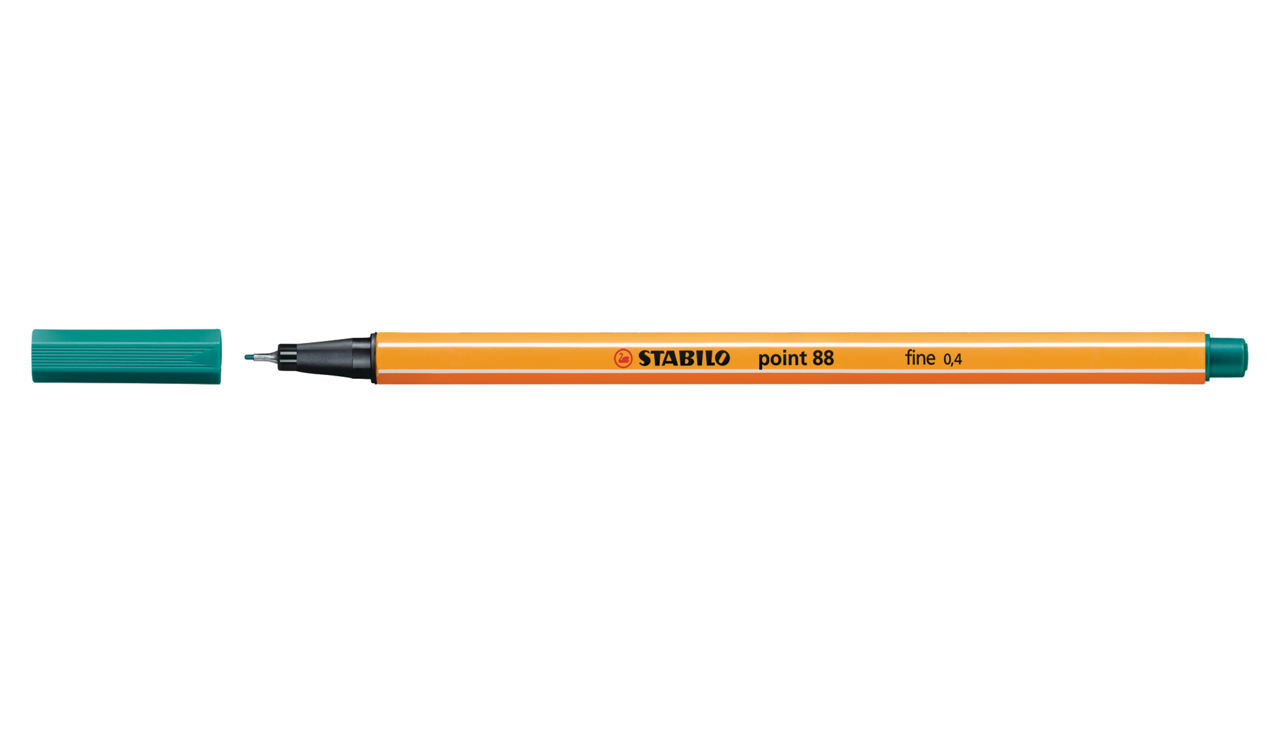 Liner - Fineliner Stabilo Point 88 0.4mm - Turquoise | Stabilo