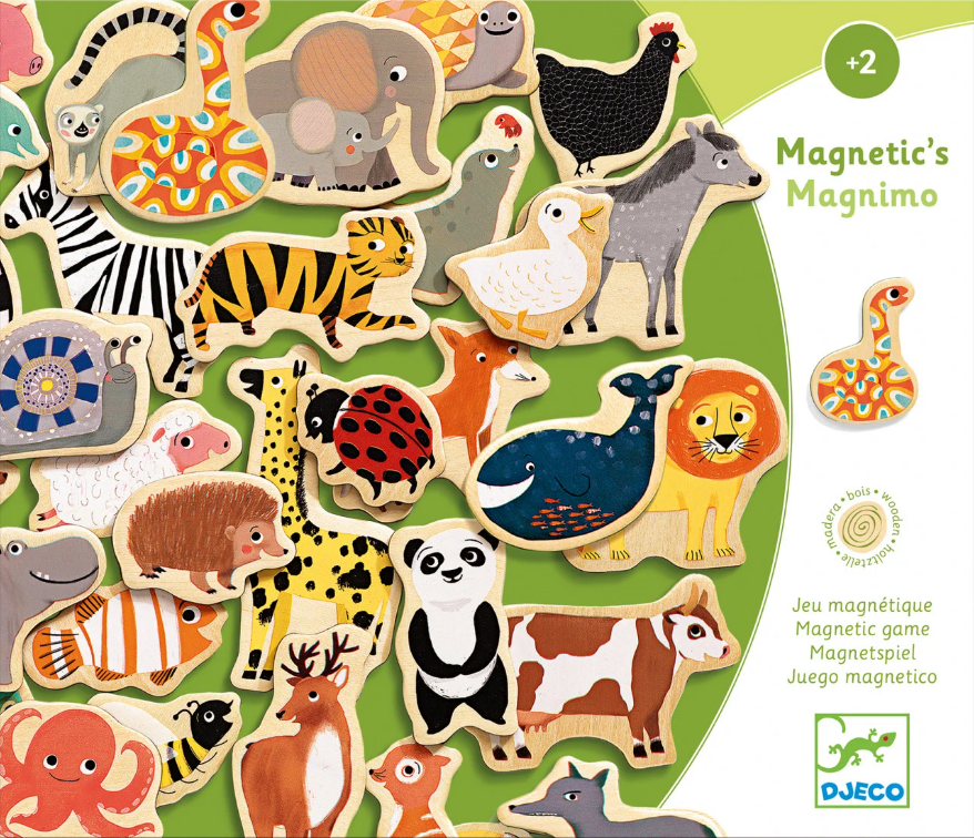 Joc magnetic cu animale - Magnimo | Djeco - 3 | YEO