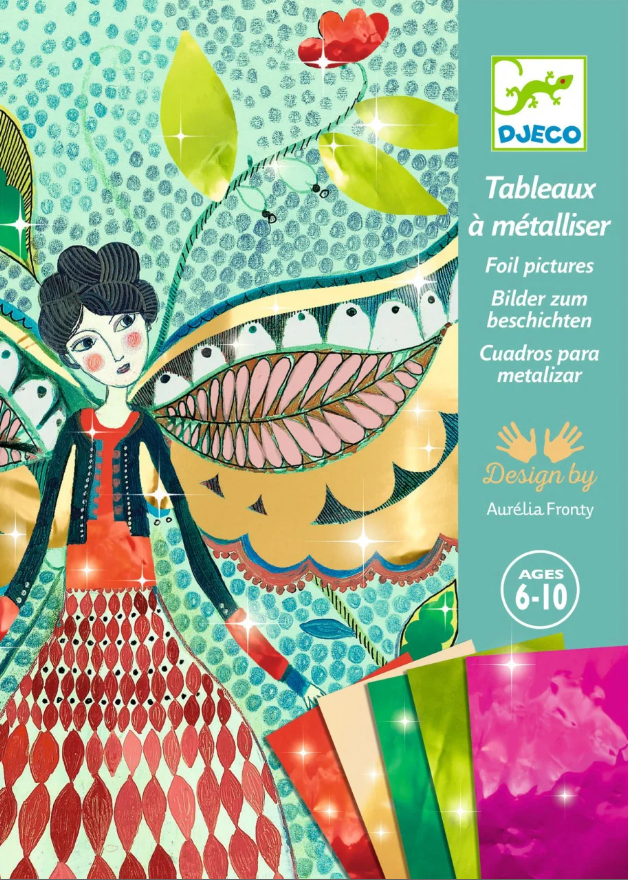 Atelier cu foite metalice - Zana licurici | Djeco - 3 | YEO