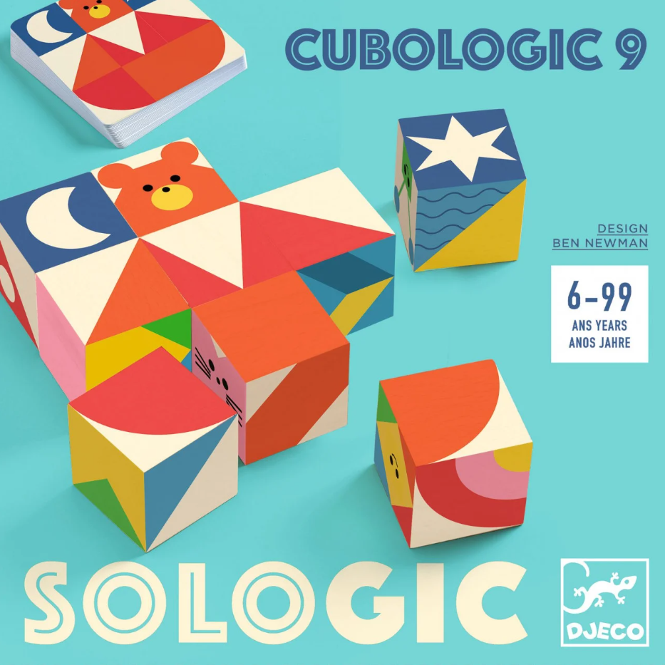 Joc de logica - Cubologic 9 | Djeco - 1 | YEO