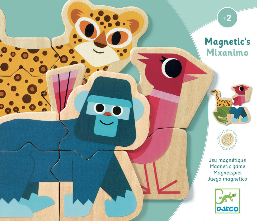 Puzzle cu magneti - Mixanimo | Djeco