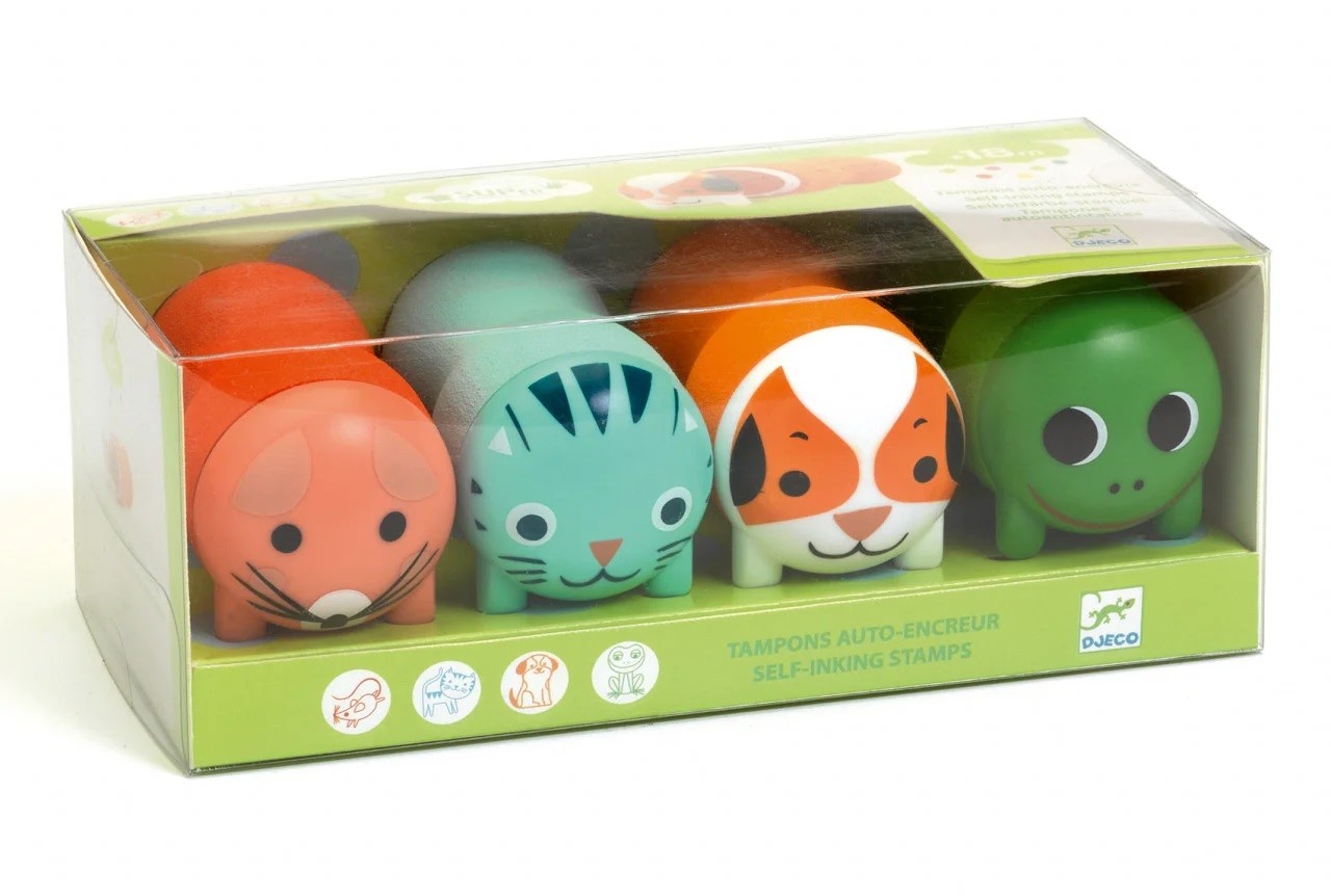 Set 4 stampile - Animale | Djeco - 1 | YEO