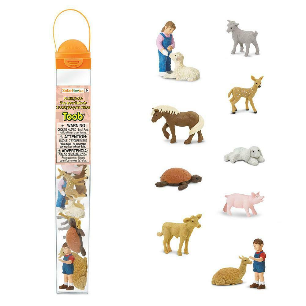 Tub cu figurine - Zoo Animale Prietenoase | Safari - 1 | YEO