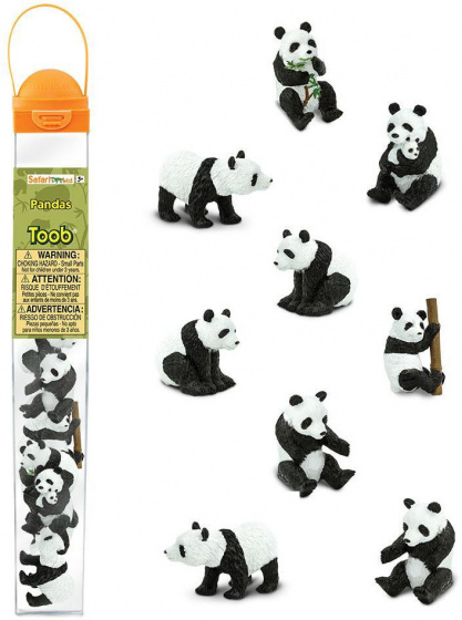 Tub cu figurine - Ursi Panda | Safari - 1 | YEO