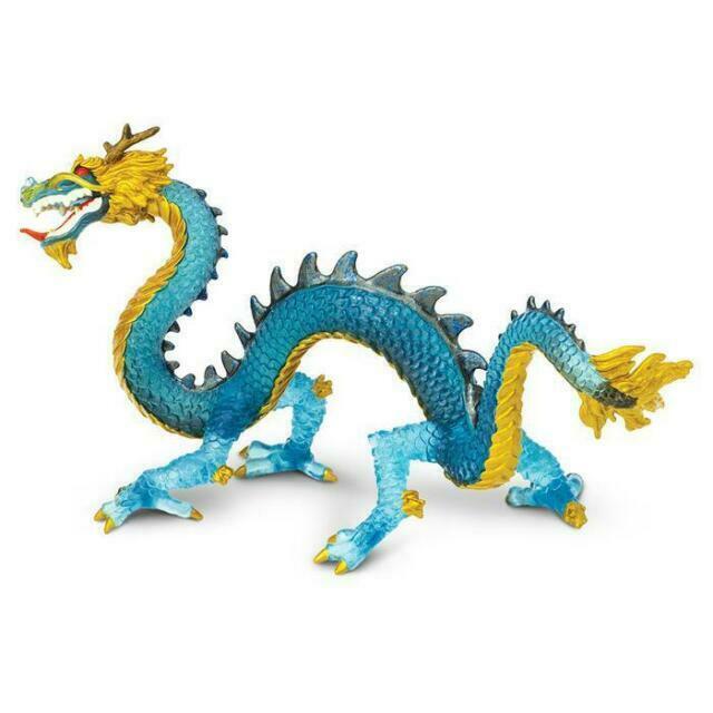 Figurina - Dragon Albastru Cristal | Safari - 4 | YEO