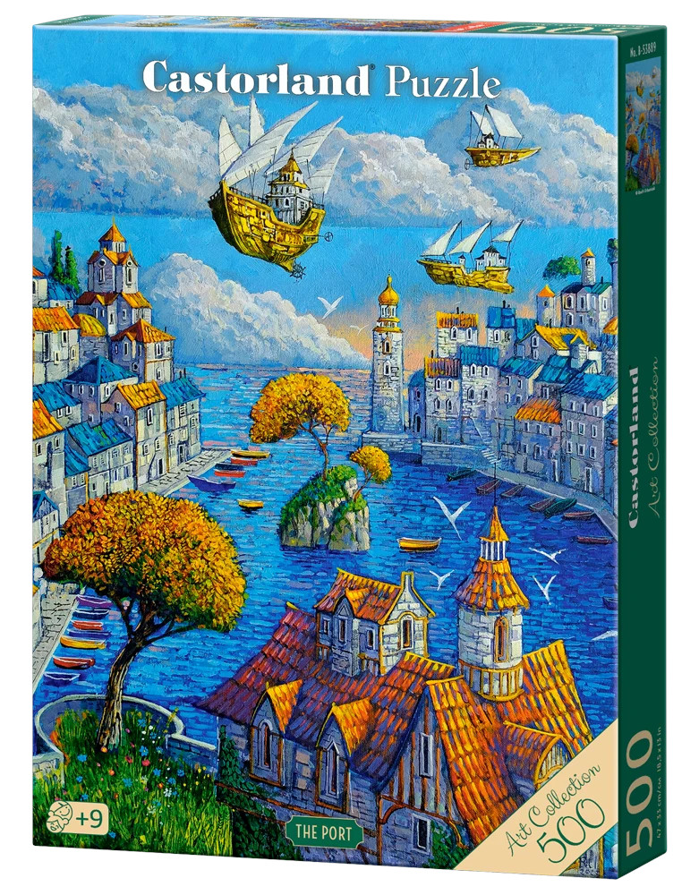 Puzzle 500 piese - Portul | Castorland