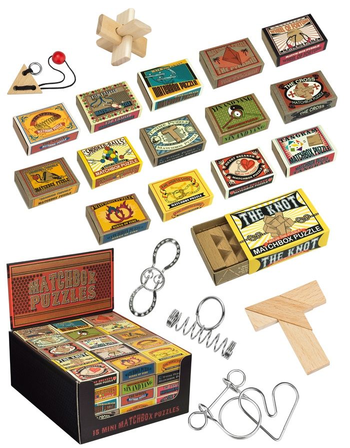 Puzzle - Matchbox - mai multe modele | Professor Puzzle - 2 | YEO