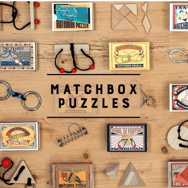 Puzzle - Matchbox - mai multe modele | Professor Puzzle - 4 | YEO