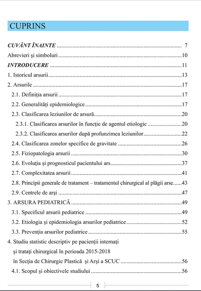 Particularitati demografice, etiologice si clinice ale arsurilor accidentale la copii | Georgeta Burlacu