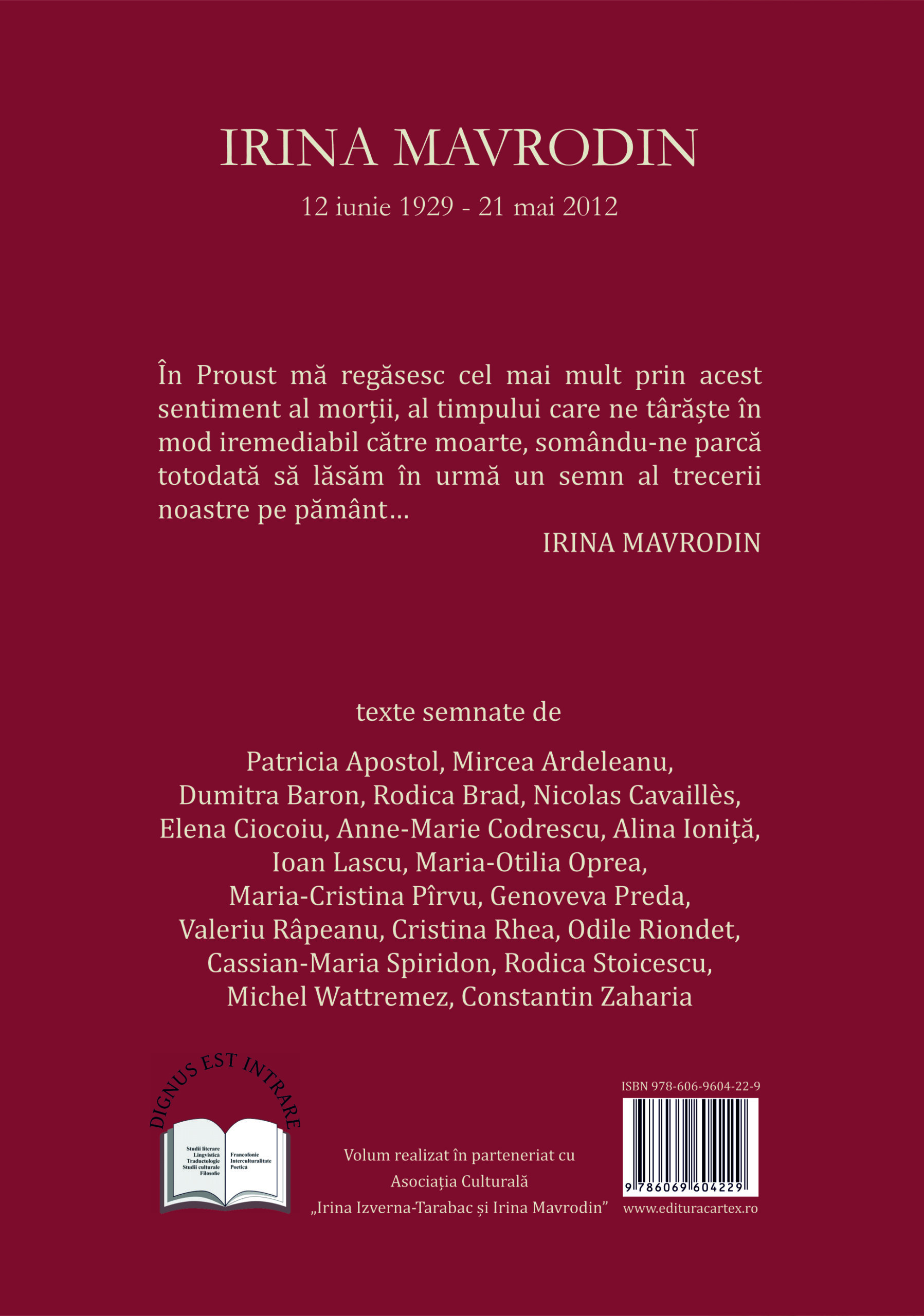 Poetica amintirilor | Irina Mavrodin