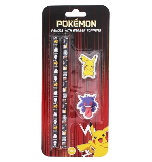 Set 2 creioane cu radiera - Pokemon | Blueprint Collections - 2 | YEO