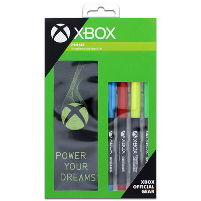 Set 4 linere cu penar - XBox Pen Set | Blueprint Collections - 2 | YEO