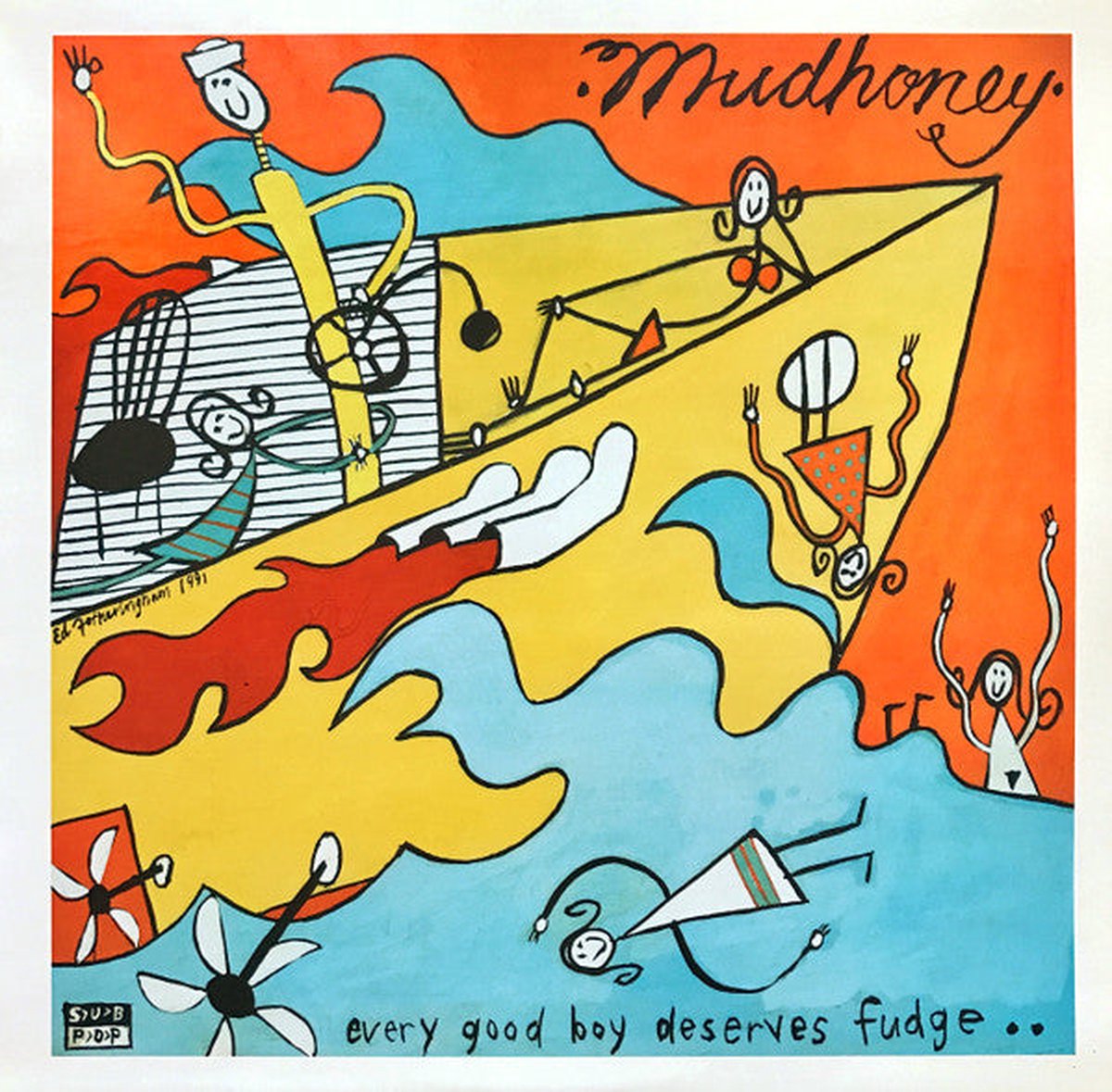 Every Good Boy Deserves Fudge - Coloured Vinyl (2 LP) | Mudhoney