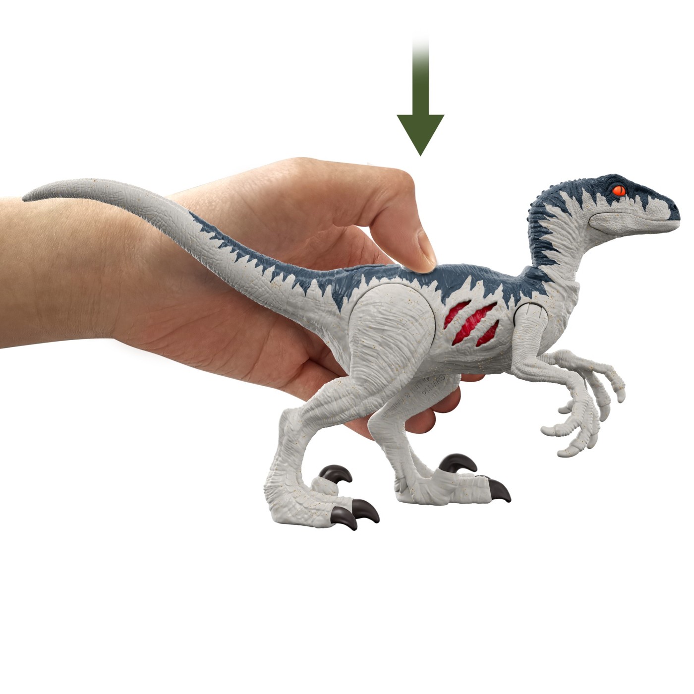 Figurina - Jurassic World Dominion - Extreme Damage: Velociraptor | Mattel - 1 | YEO