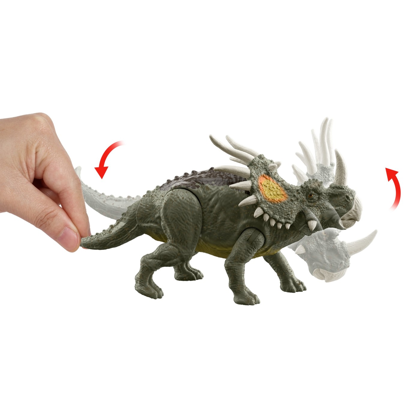 Figurina - Jurassic World - Dino Escape: Styracosaurus | Mattel - 1 | YEO