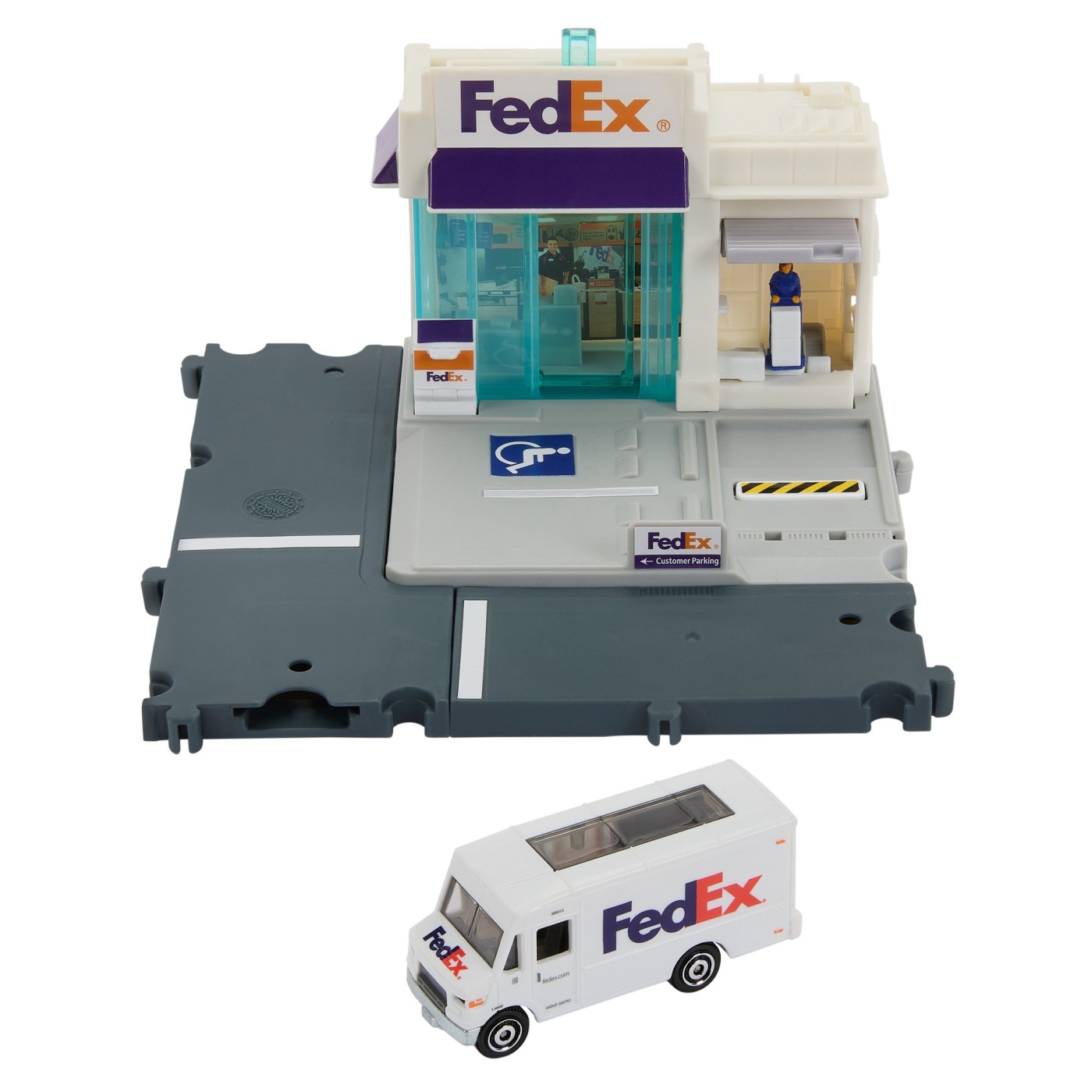 Set de joaca - Matchbox Action Drivers - Fedex Package Center | Mattel - 4