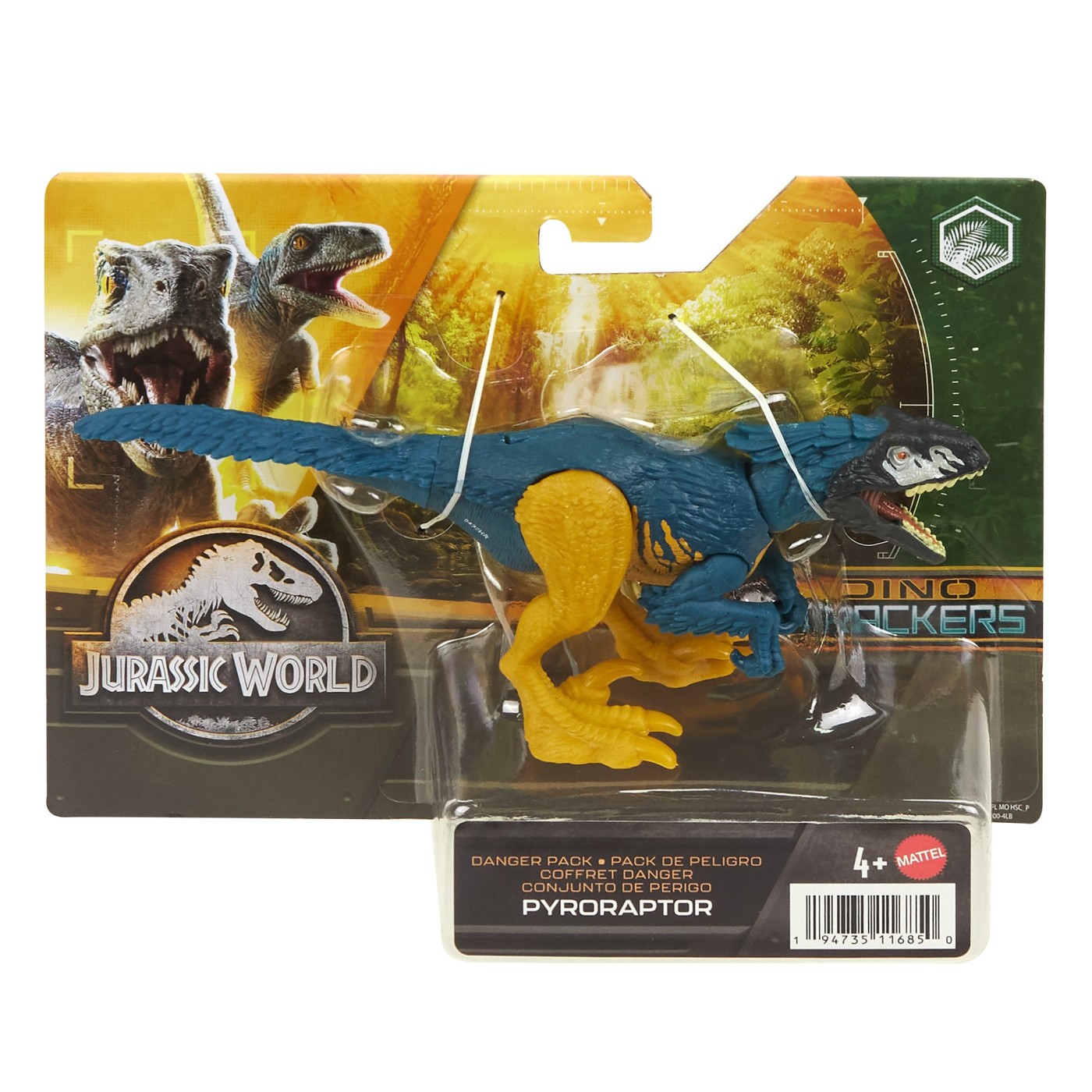 Figurina - Jurassic World - Dino Trackers: Pyroraptor | Mattel