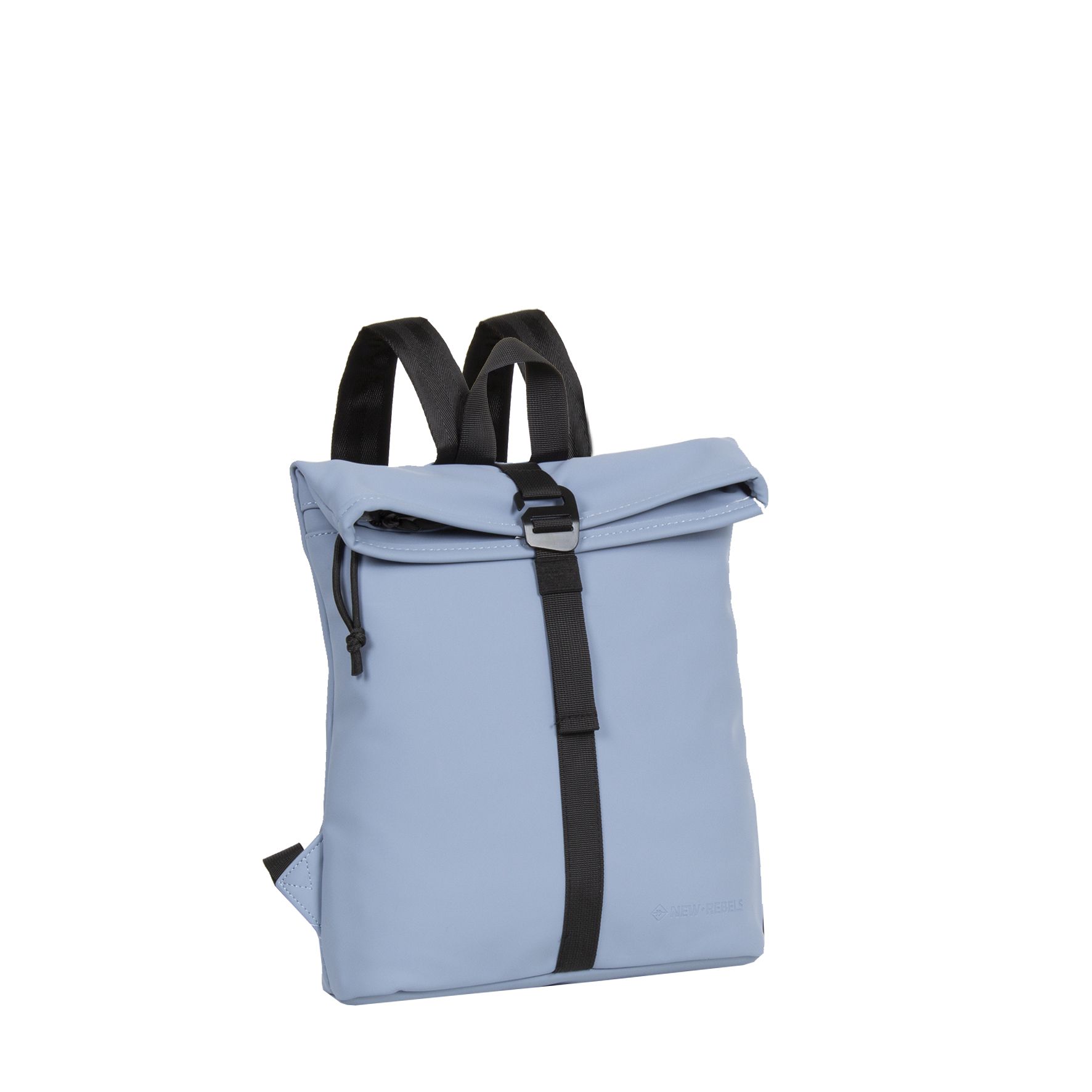 Rucsac - Mart-Los Angeles Rolltop Mini, albastru deschis | New Rebels - 5 | YEO