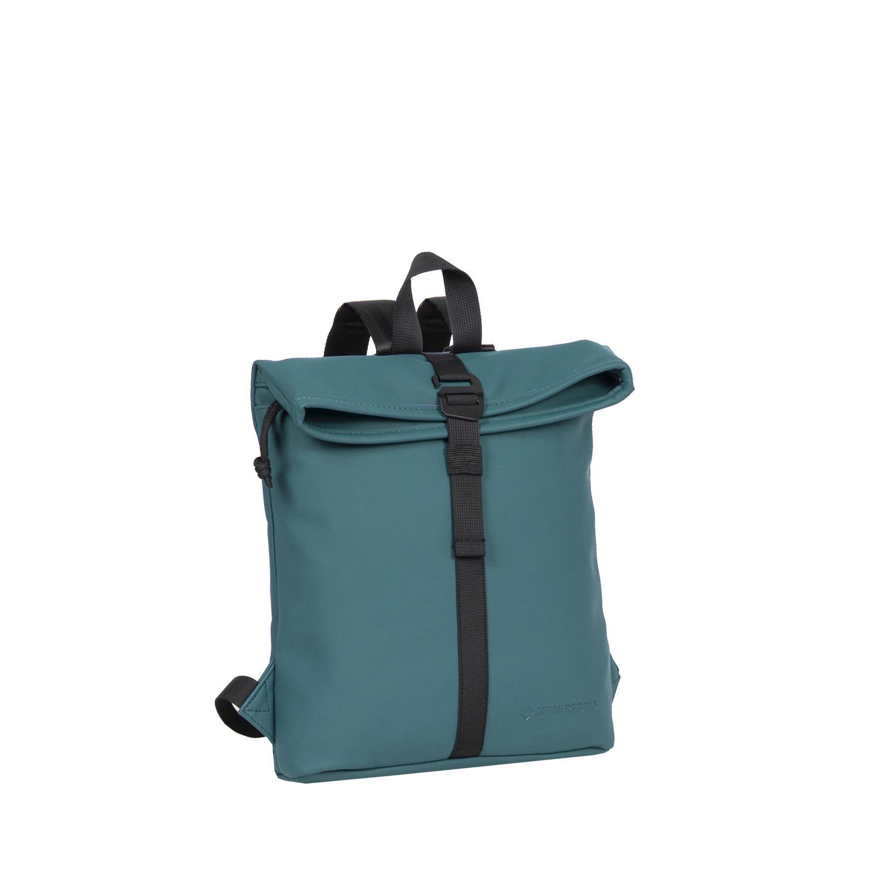 Rucsac Mart-Los Angeles Rolltop Mini - culoare petrol | Herlitz - 5 | YEO