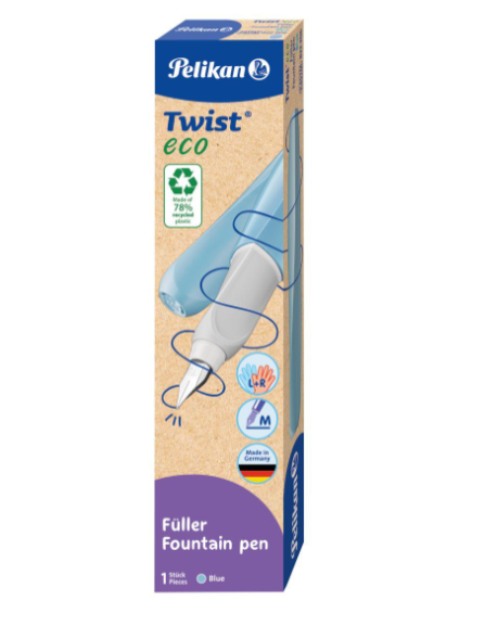 Stilou Pelikan Twist din material reciclat, penita M | Pelikan - 2 | YEO