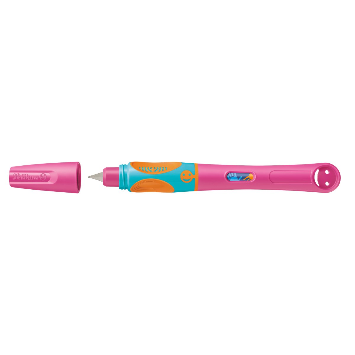 Stilou - Griffix, penita A, pentru dreptaci, Lovely Pink | Pelikan - 2 | YEO