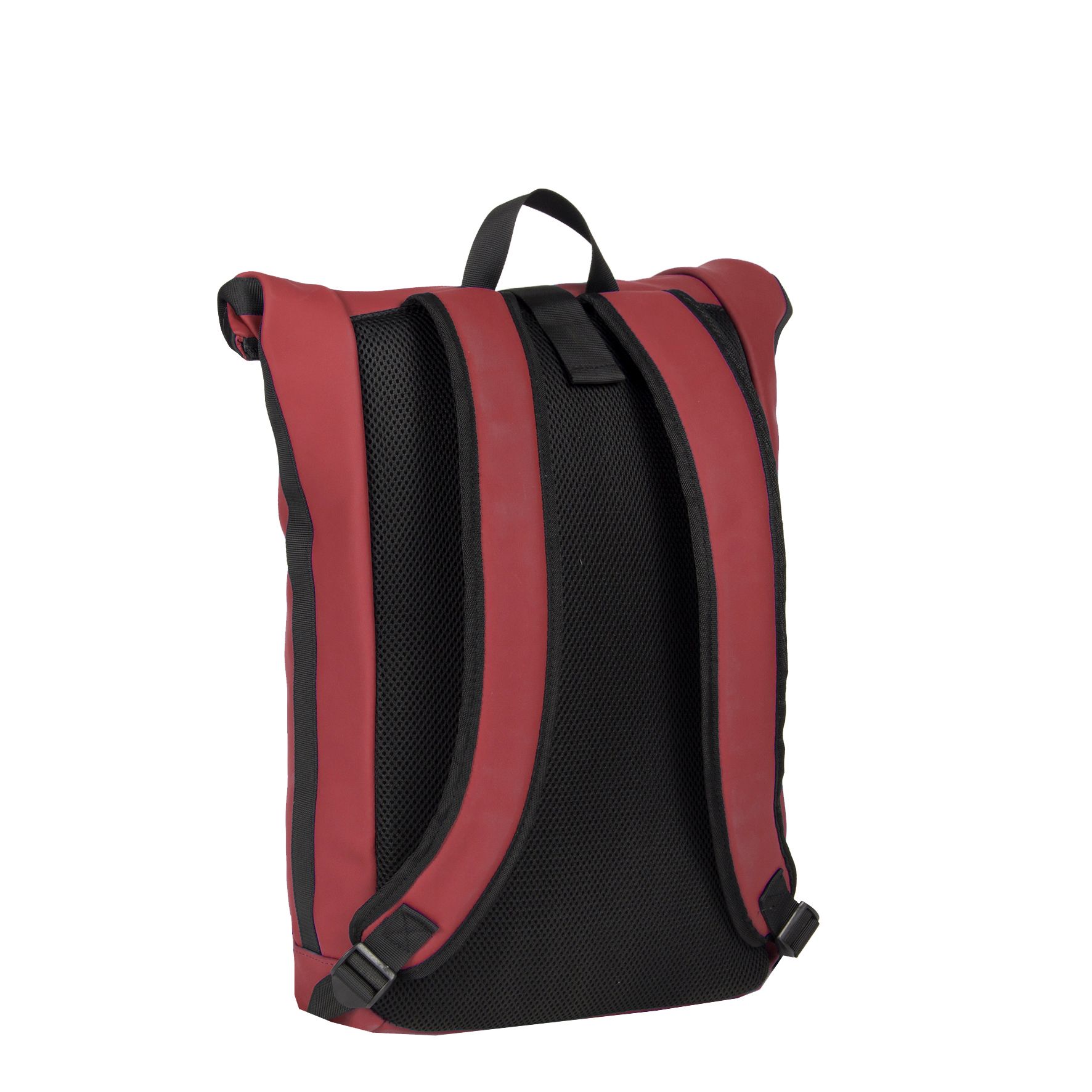 Rucsac Mart-New York Rolltop - Burgundy | Herlitz