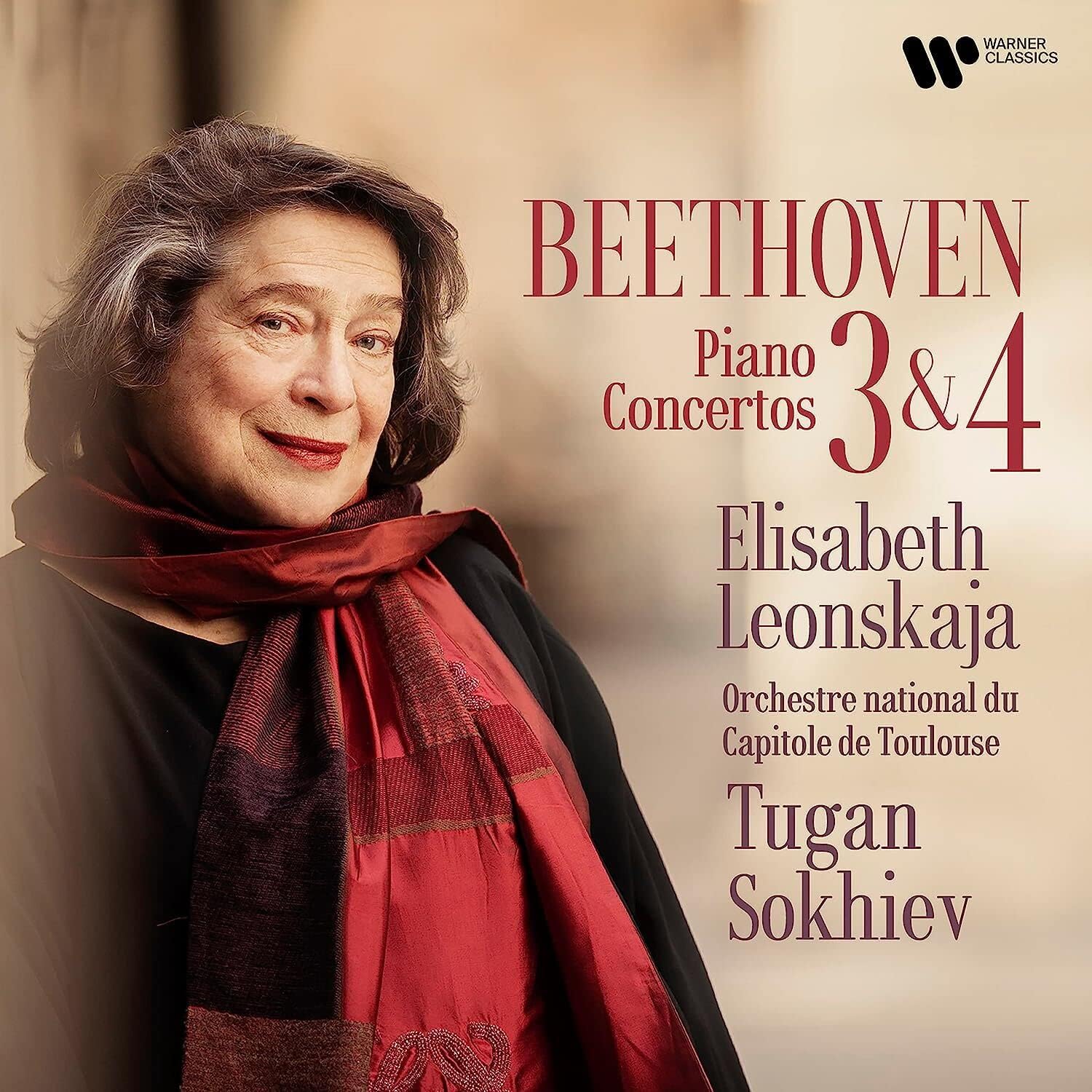 Beethoven: Piano Concertos 4&3 | Elisabeth Leonskaja, Orchestre National du Capitole de Toulouse, Tugan Sokhiev