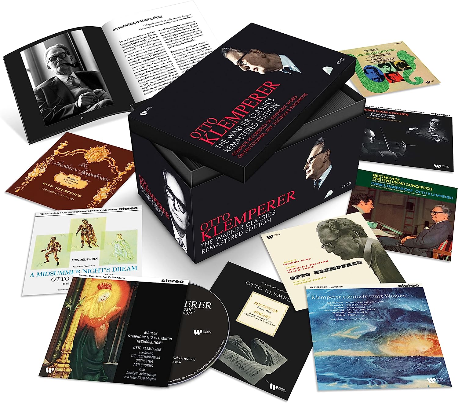The Warner Classics Remastered Edition (95CDs Box Set) | Otto Klemperer