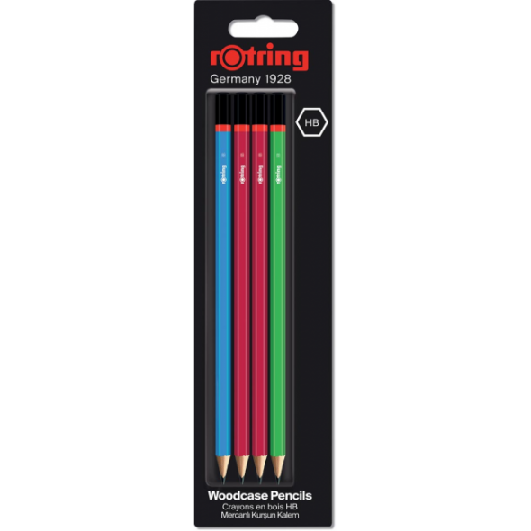 Set 4 creioane grafit standard | Rotring