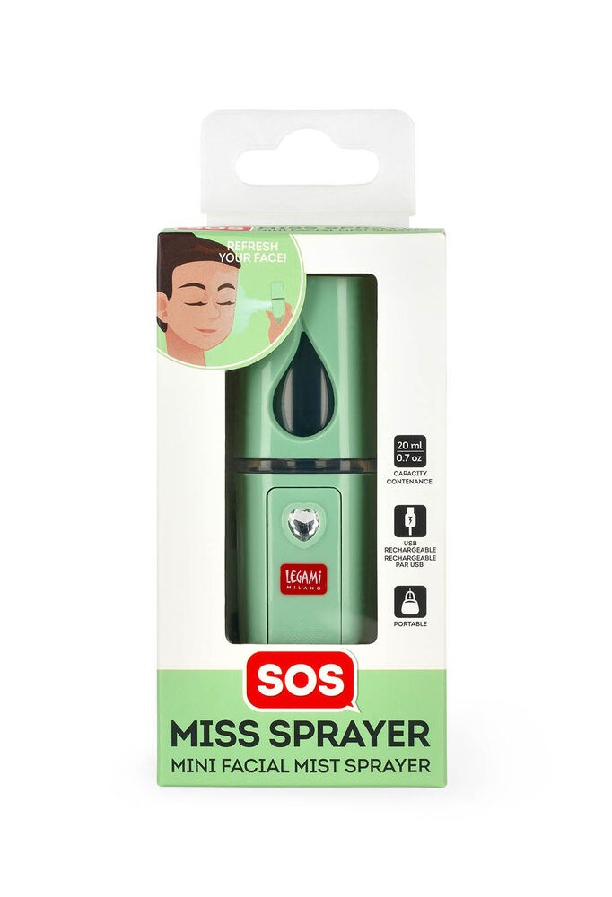 Mini pulverizator facial - Mini Facial Mist Sprayer | Legami - 2 | YEO