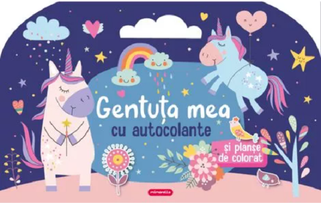 Gentuta mea cu autocolante |