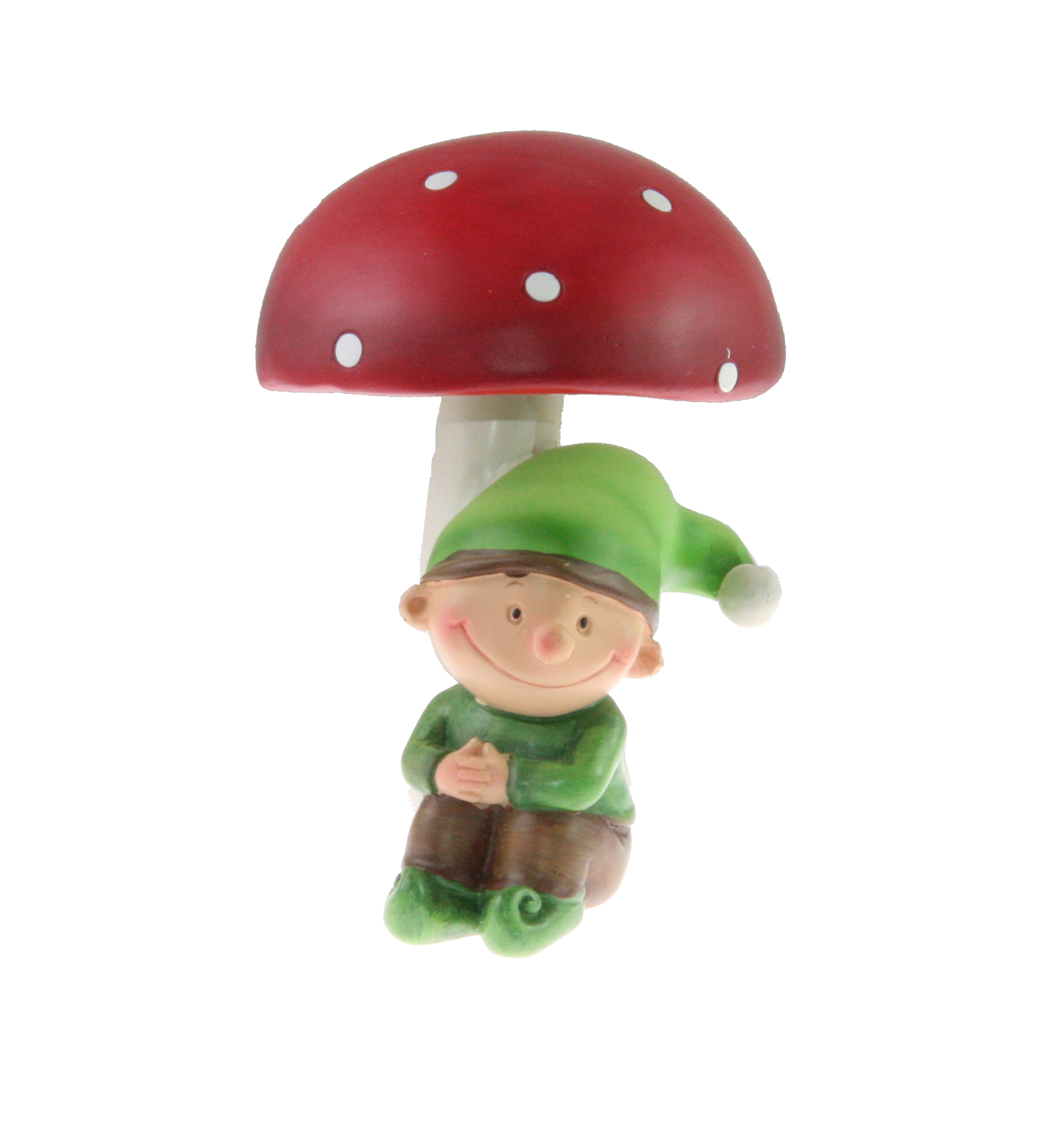 Bibelou - Resin Dwarf with Mushroom | Opidecor