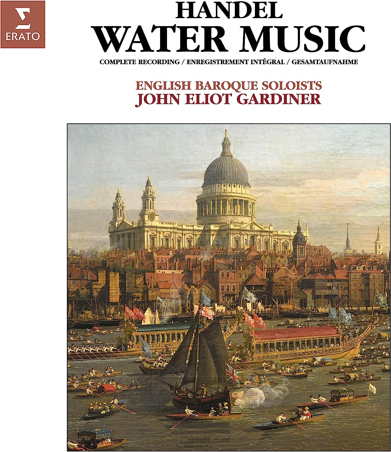 Handel: Water Music - Vinyl | English Baroque Soloists, John Eliot Gardiner - 1 | YEO