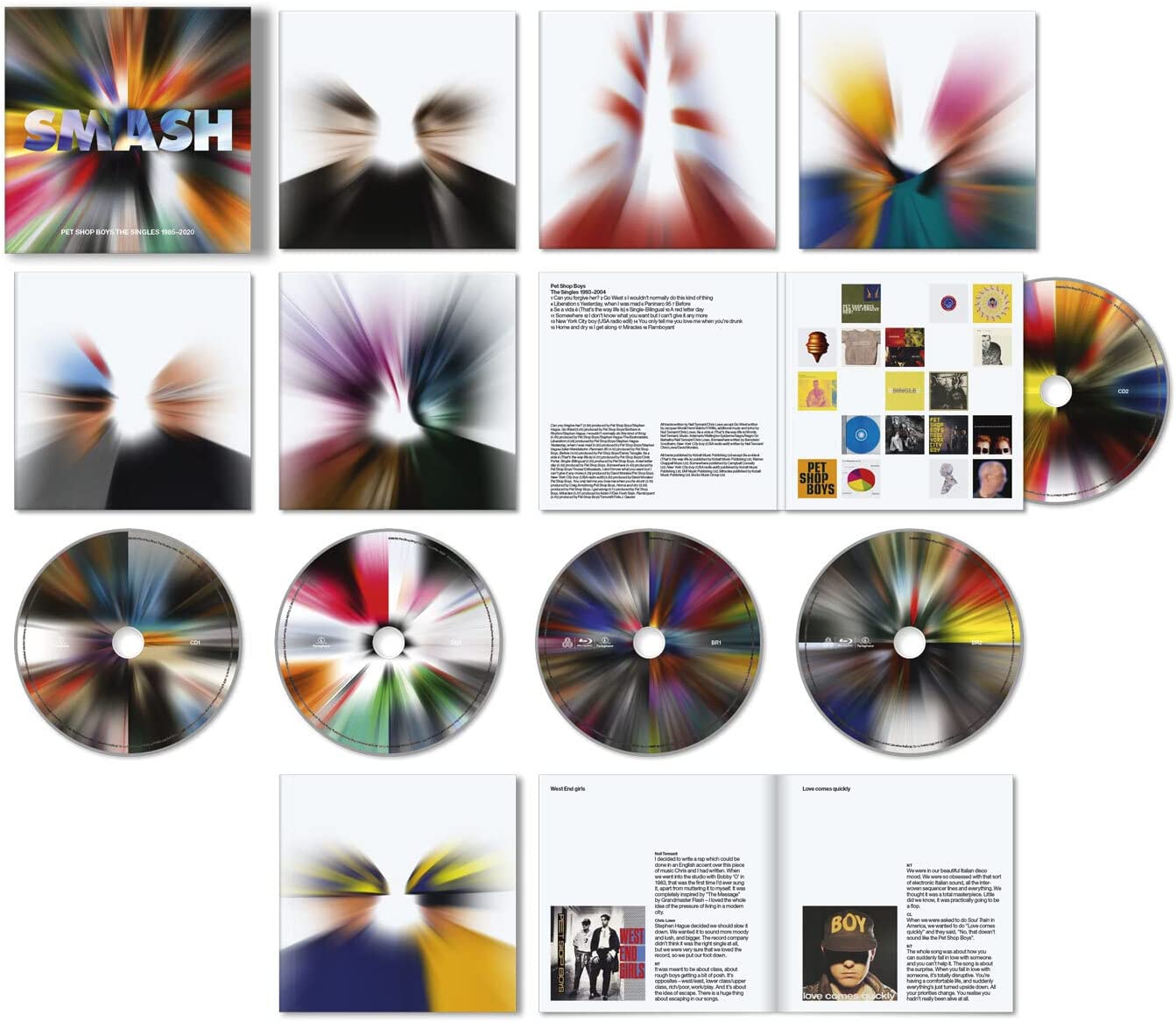 Smash - The Singles 1985–2020 (Deluxe Edition 3CD+2Blu-ray) | Pet Shop Boys