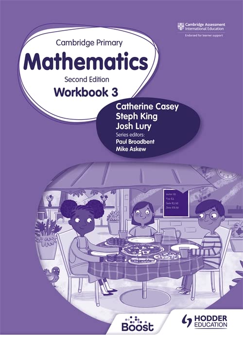 Cambridge Primary Mathematics Workbook 3 | Catherine Casey, Steph King, Josh Lury