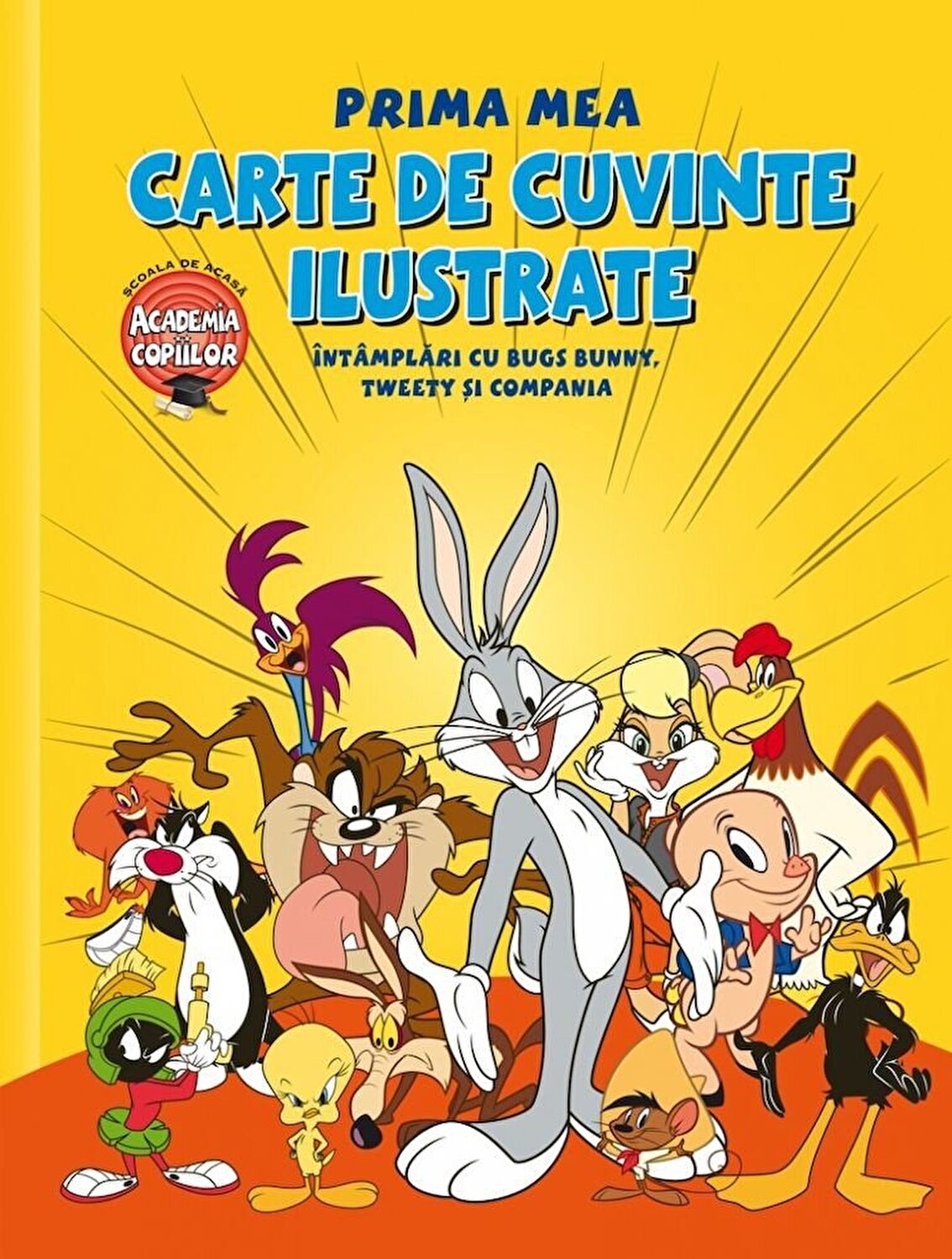Prima mea carte de cuvinte ilustrate – Intamplari cu Bugs Bunny, Tweety si Compania | carturesti.ro Carte