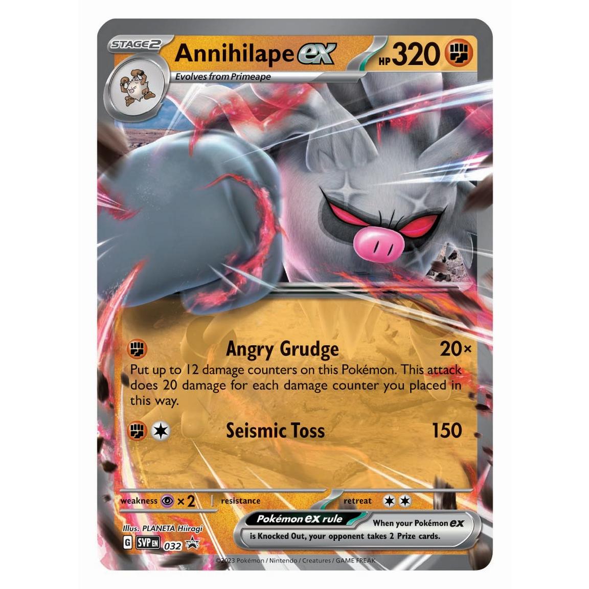 Pokemon TCG: Annihilape ex Box | The Pokemon Company - 5 | YEO