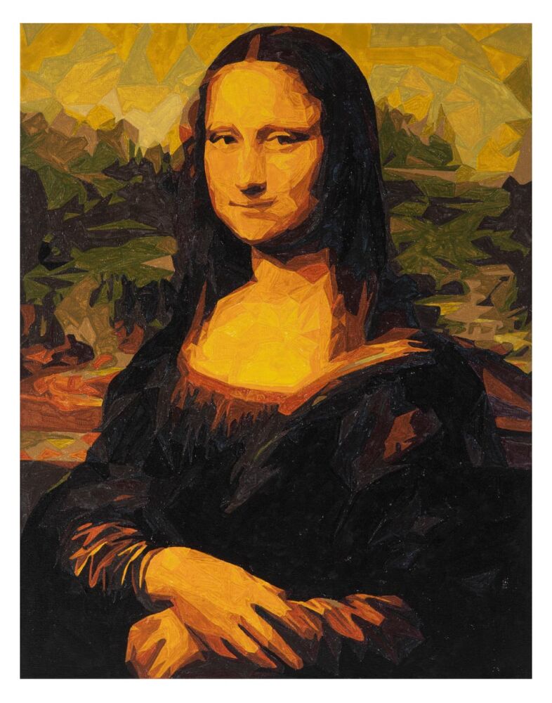 Pictura pe numere - Mona Lisa, 40x50cm | Nassau - 3 | YEO