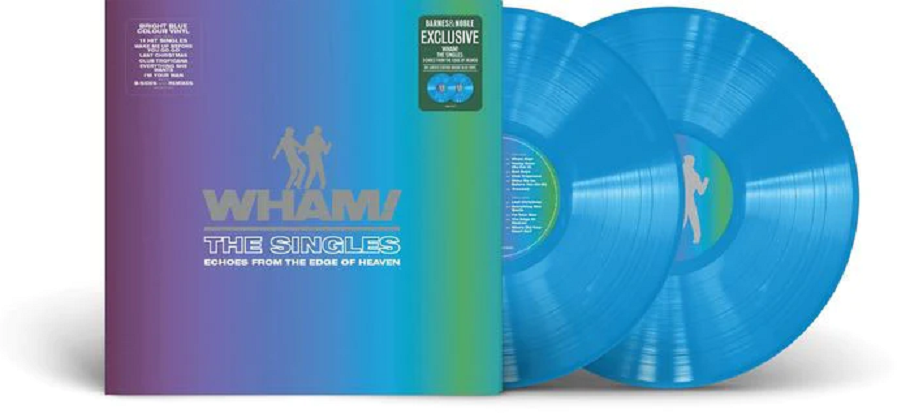 The Singles: Echoes From The Edge Of Heaven - Blue Vinyl | Wham!