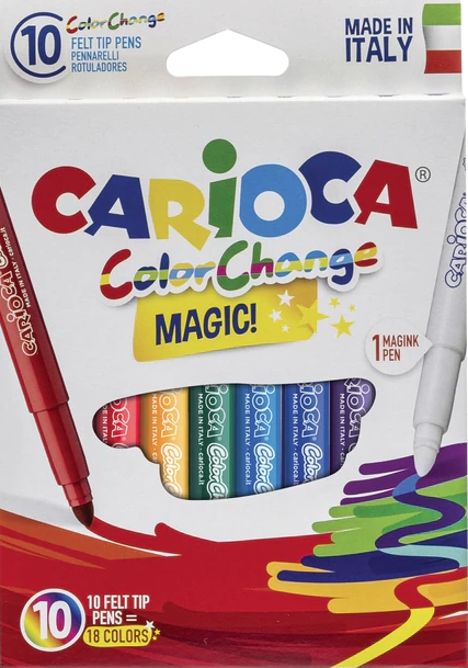 Set Carioca - Color Change - 10 bucati | Carioca - 2 | YEO