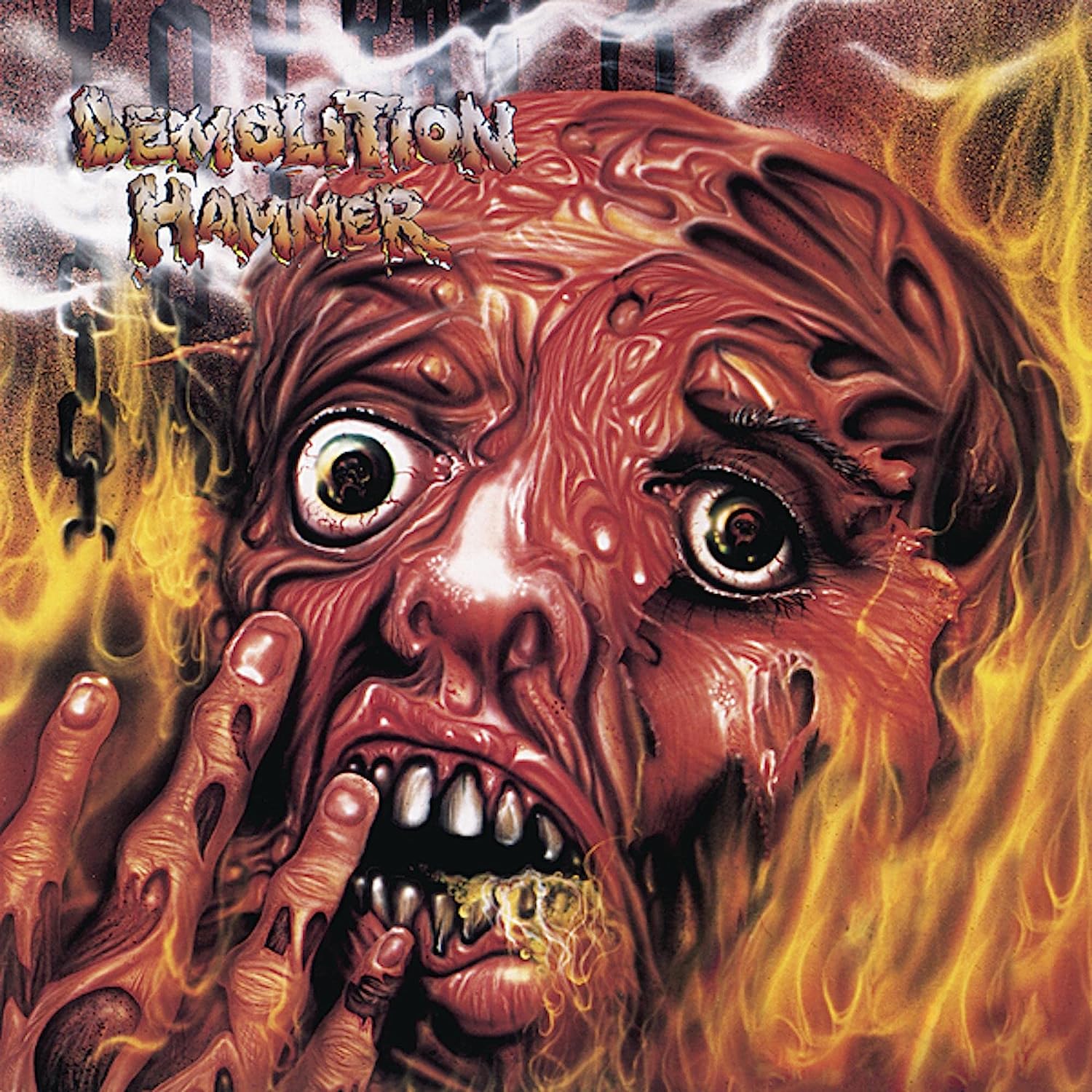 Tortured Existence (Transparent Blue Vinyl) | Demolition Hammer