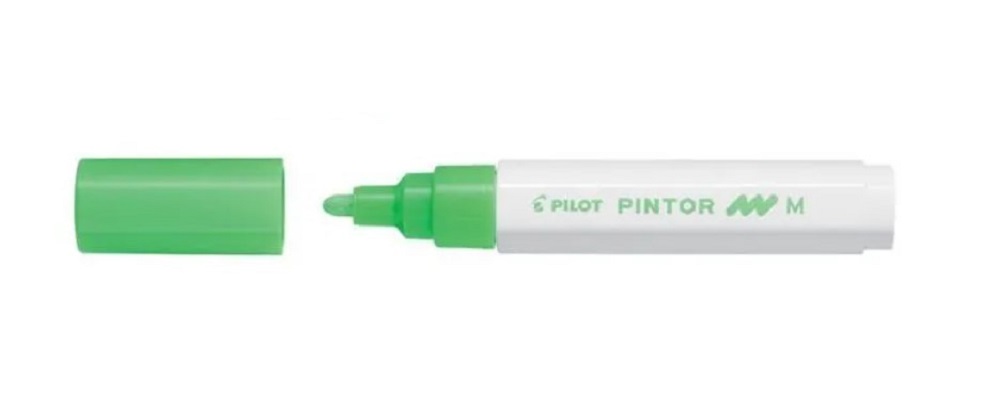 Marker - Pintor - Verde neon - Mediu | Pilot