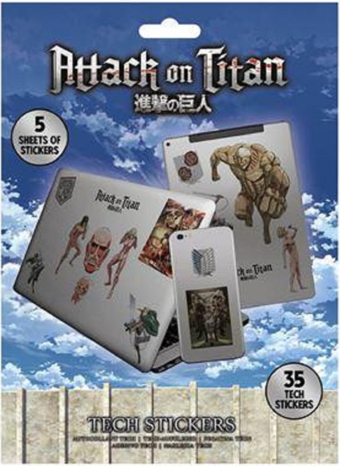 Set stickere - Attack on Titan - Season 3 | Pyramid International