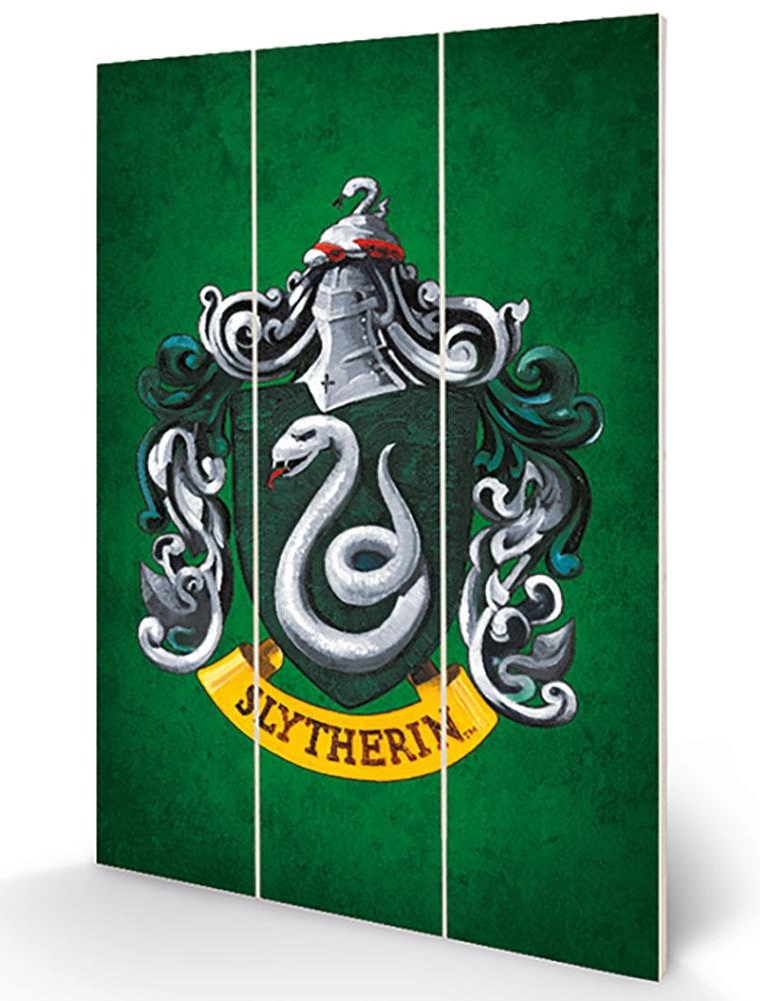 Tablou - Harry Potter - Colourful Crest Slytherin | Pyramid International