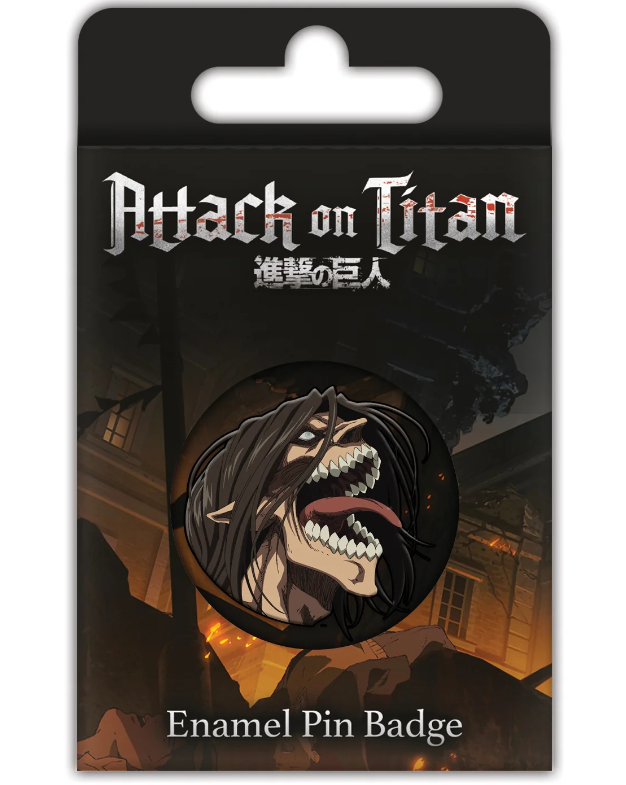 Insigna pin - Attack On Titan S4 - Eren Titan Rage | Pyramid International