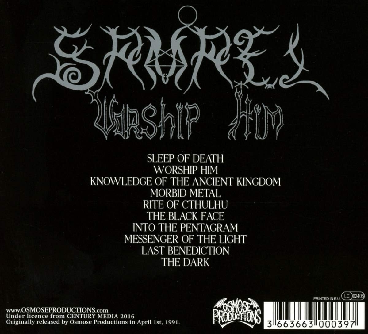 Worship Him (Digipak) | Samael