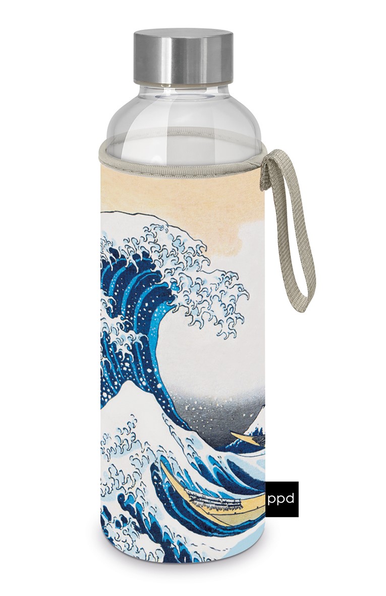 Sticla cu husa textila - The Great Wave | Paperproducts Design