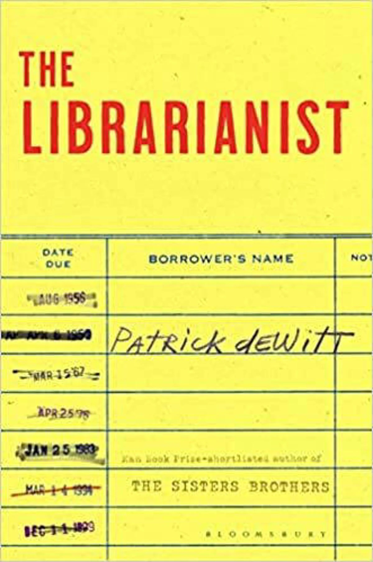 The Librarianist | Patrick deWitt